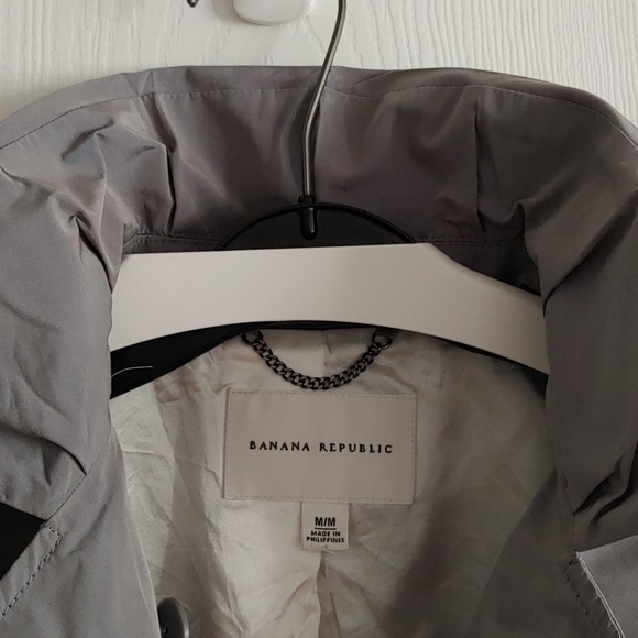 🔥Price Drop🔥🎉HP🎉 Banana Republic Belted Trench Coat - Picture 6 of 9